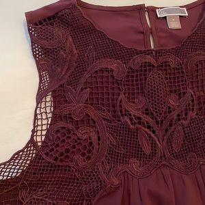 Burgundy | Chelsea28 | Sleeveless top